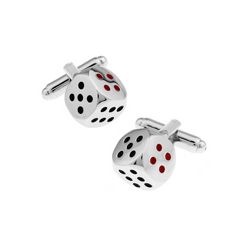 Roulette Dice Cufflinks