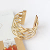 Criss Cross Cuff Bracelet
