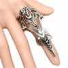 Skeleton Head Joint Ring