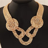 Irregular Loops Chain Necklace