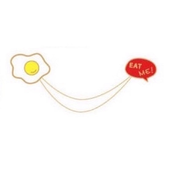 Eat Me Egg Collar Pin