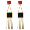 Falling Squares Tassel Danglers