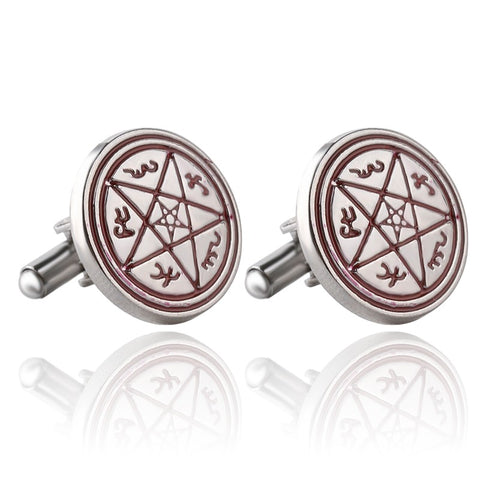 Supernatural Devil's Trap Logo Cufflinks