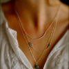 Fatima Hand & Beads Layered Necklace