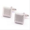 Granular Pattern Square Cufflinks