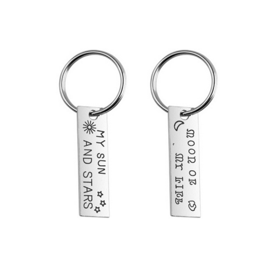 Relationship keychain hotsell
