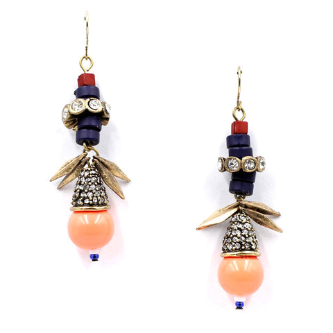 Dragonfly Drop Earrings