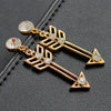 Dropping Arrow Earrings