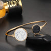 Two Circles Marble Bracelet