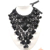 Vintage Beaded Lace Necklace