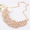 Pearl Leaves Necklace