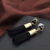 Triangle Tassel Earrings