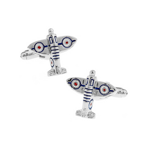 War Army Plane Cufflinks