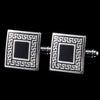 Square Edge Pattern Cufflinks