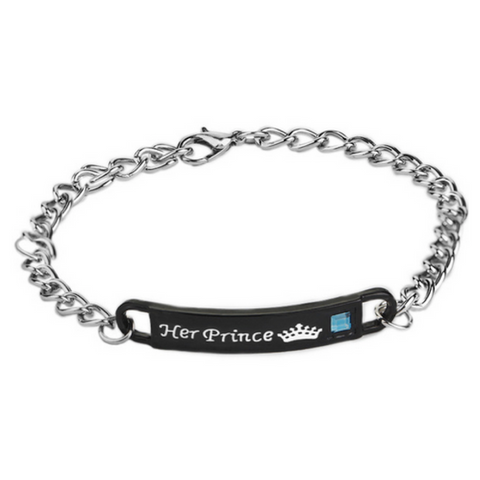 HER PRINCE Couple Bracelet