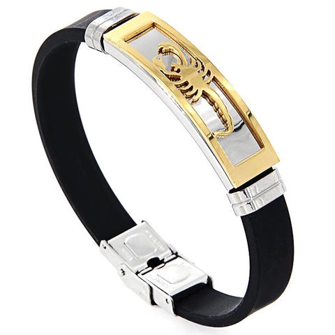 Stainless Steel Scorpion Bracelet