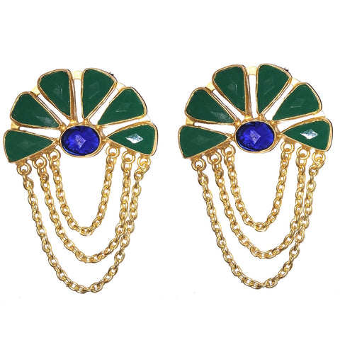 Floral Bliss Tassel Danglers