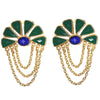 Floral Bliss Tassel Danglers