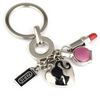 Lipstick & Nail Polish Keychain