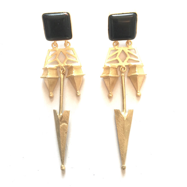 Tribal Arrow Danglers