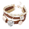 Metal Heart Charm Chain Bracelet