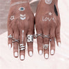 Bohemian Style Rings Set