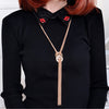 Crystal 8 & Tassel Chain