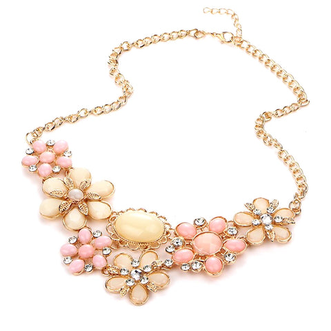Bunch of Flowers Necklace