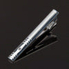 Crystal and Bars Tie Clip