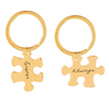 FOREVER ALWAYS Engraved Keychain Set