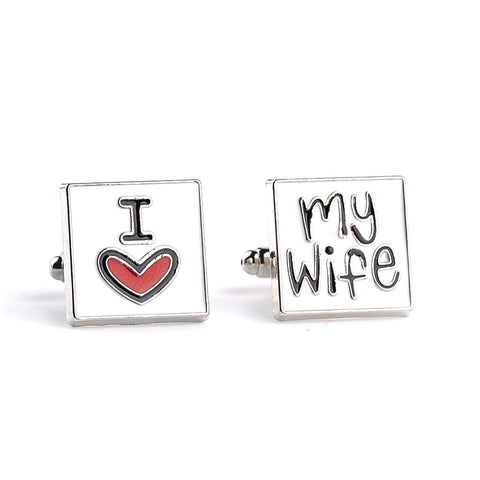 I Love My Wife Cufflinks