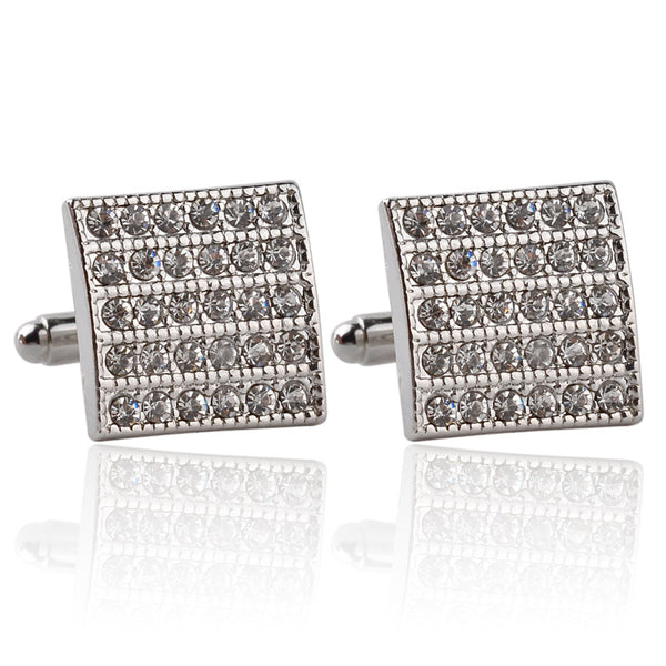 Square Shimmer Classic Cufflinks