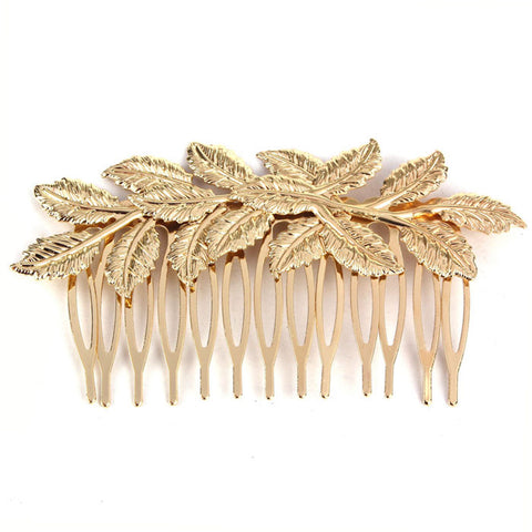 Golden Butterfly Hair Clip