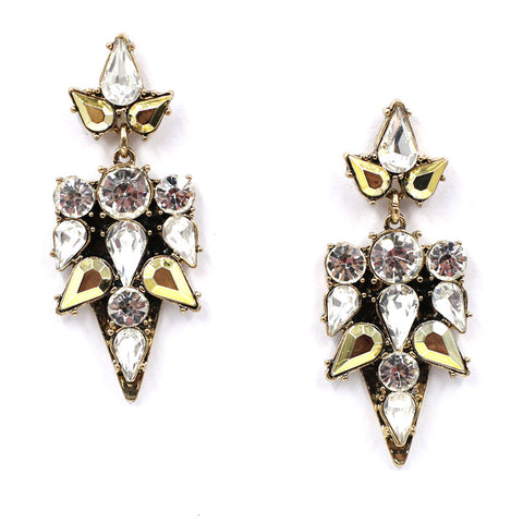 Edgy Petals Danglers