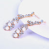 Touching Pearls Drop Earrings
