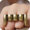 Devil Teeth Two-Finger Ring