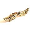 Retro Angel Wings Ring