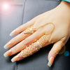 Arrows Shaped Chain Link Ring