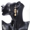 Rectangle & Drop Geometric Earrings
