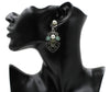 Bohemian Setting Drop Earrings