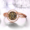 Crystal Ball Bangle Bracelet