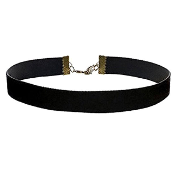 Black leather choker necklace collar minimal recycled – MIMIKRI Design