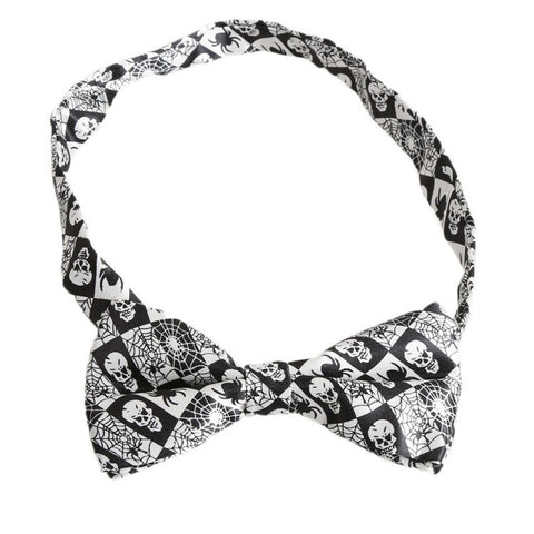Skull & Spider Bowtie