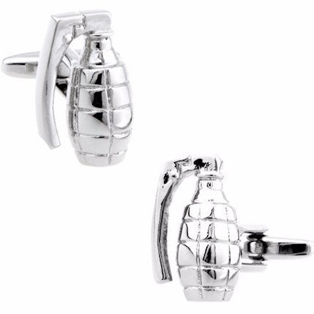 Grenade Cufflinks