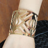 Criss Cross Cuff Bracelet