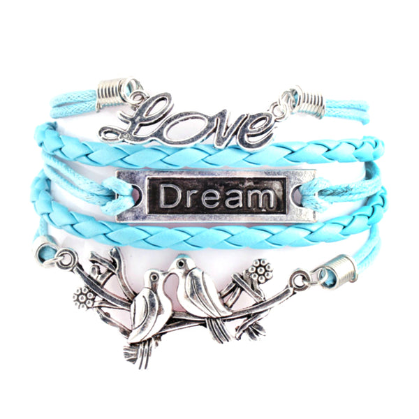Love Dream Pigeons Multilayer Wristband