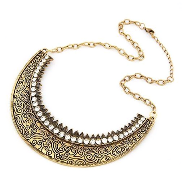Exaggerated Curve Necklace
