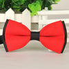 Red on Black Layered Bowtie