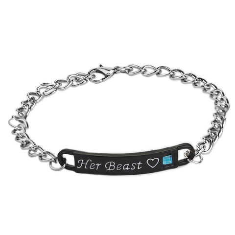 HER BEAST Couple Bracelet