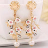 Floral Branch Princess Earrings
